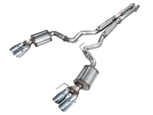 2018-2023 S550 Mustang GT (Chrome Silver) — AWE Touring Edition Cat-Back Exhaust