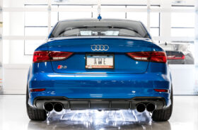 AWE Non-Resonated Downpipe for the 2015-2020 8V Audi S3