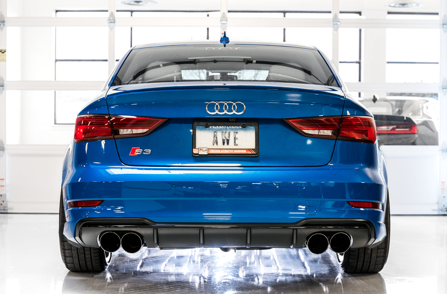 AWE Track Edition Exhaust for the 2015-2020 8V Audi S3
