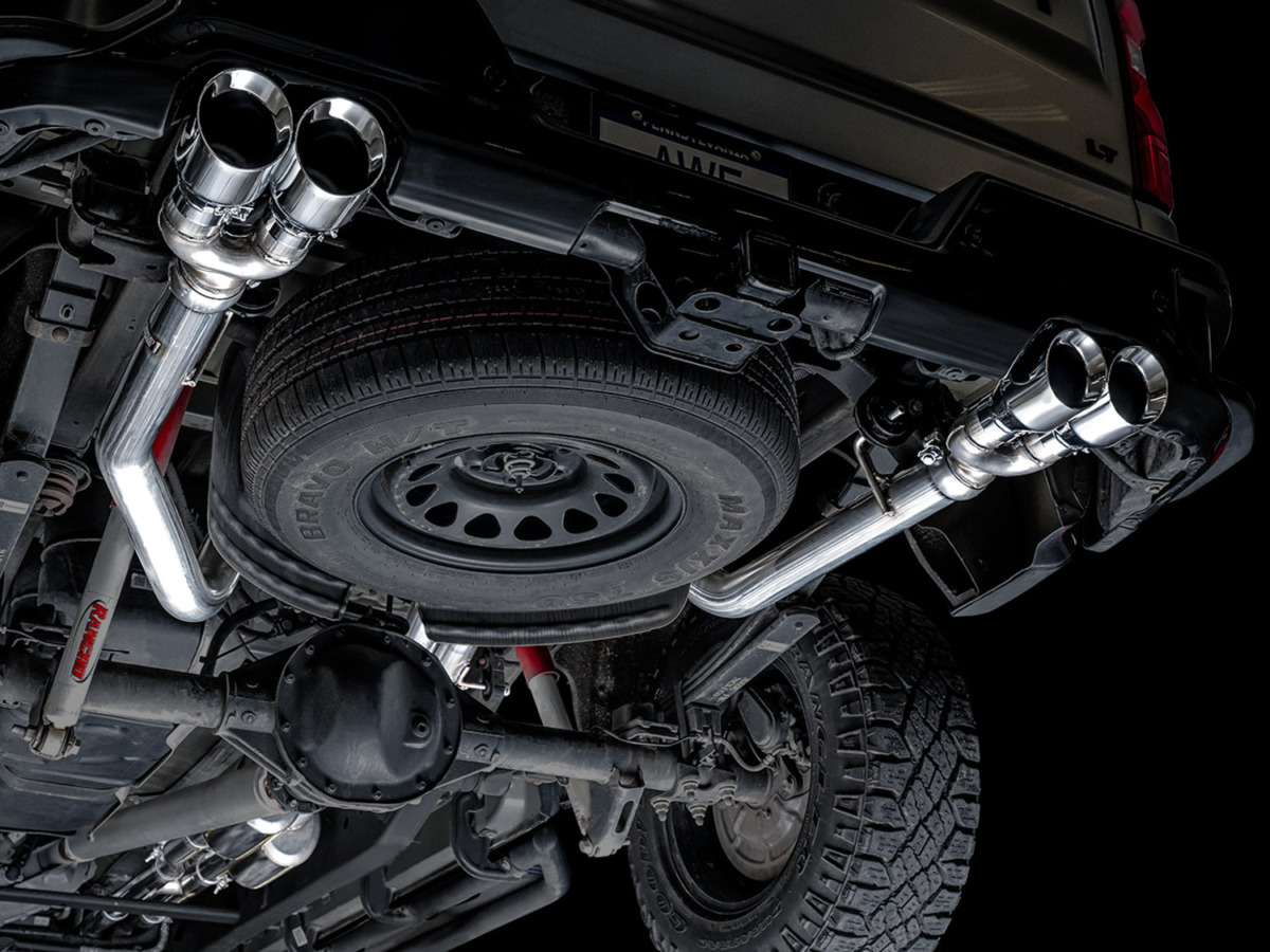 AWE 0FG Exhaust Suite — 4th Gen Chevrolet Silverado 1500 / GMC Sierra 1500 (6.2L) — image 1