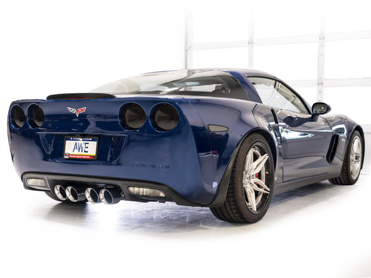 AWE Exhaust System — 2006-2013 C6 Chevrolet Corvette Z06 (7.0L LS7) / ZR1 (6.2L LS9 Supercharged) — image 1