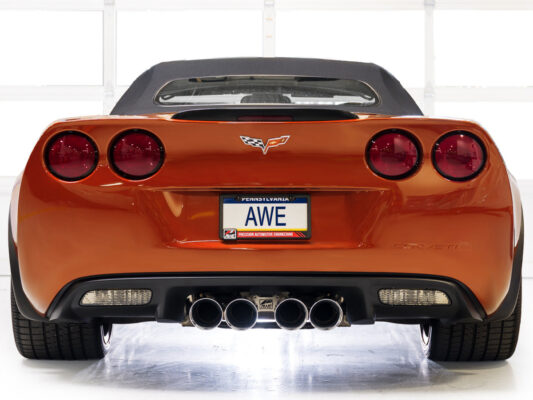 2005-2008 Chevrolet Corvette Base (6.0L LS2 / 6.2L LS3, C6) — AWE Exhaust Suite