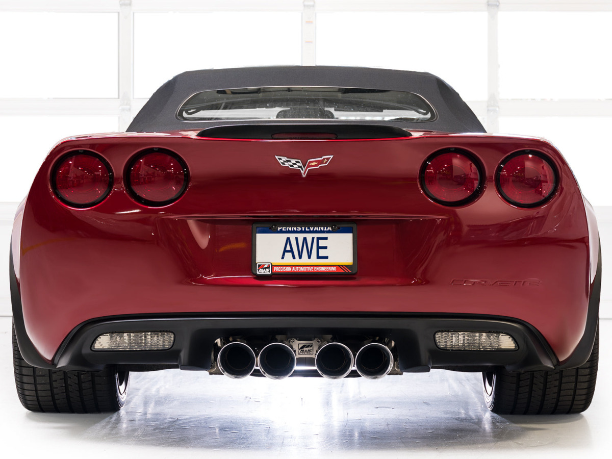 AWE Exhaust System — 2009-2013 C6 Chevrolet Corvette Base / Grand Sport (6.2L LS3) — image 1
