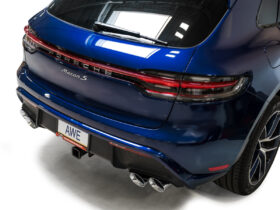 AWE Touring Edition Exhaust for the 2022 Porsche Macan V6