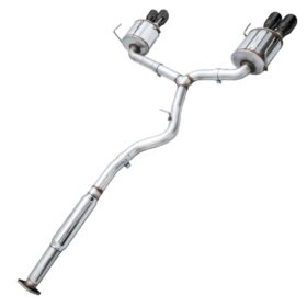 AWE Resonated Downpipe for the 2015-2021 Subaru WRX STI