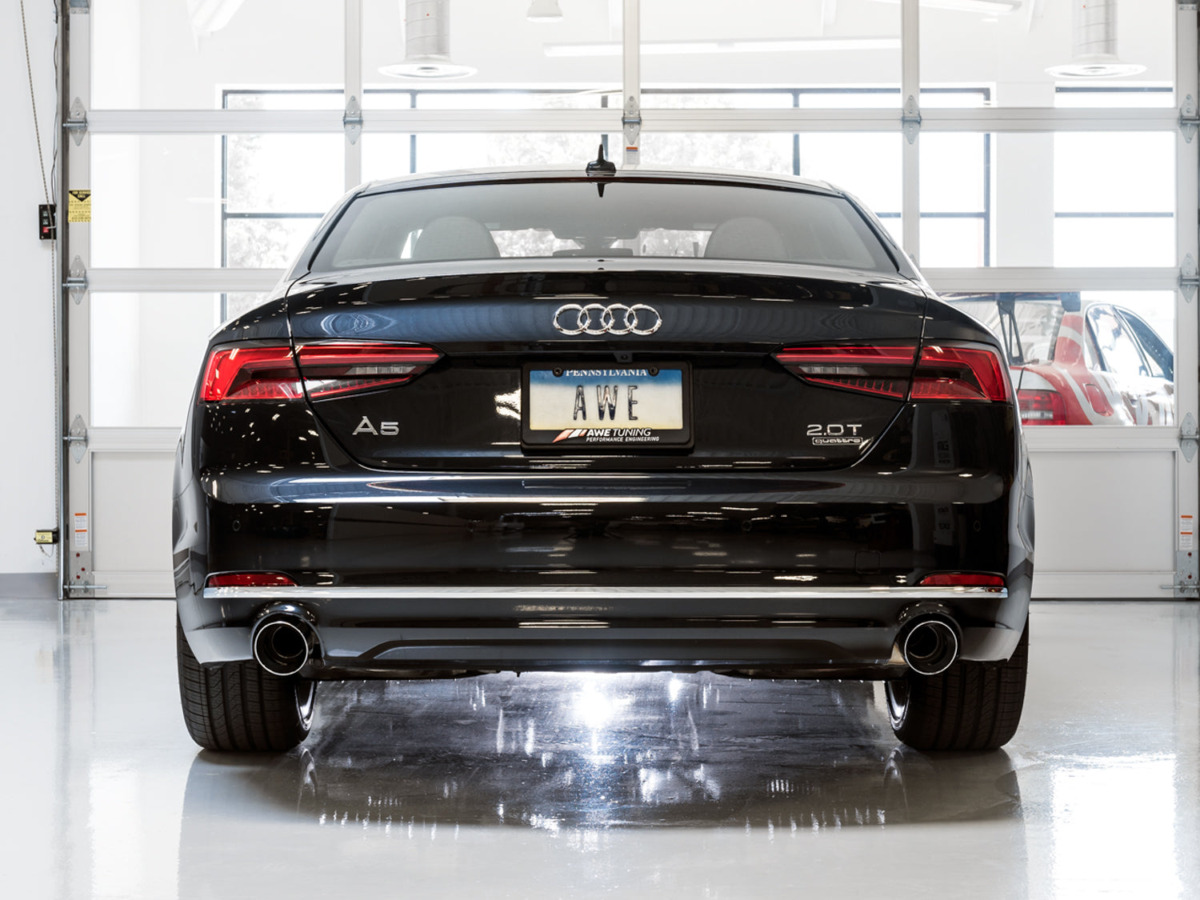 AWE Non-Resonated Downpipe for the 2017-2024 B9 Audi A5 2.0T