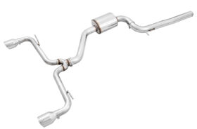 AWE Non-Resonated Downpipe for the 2018-2021 VW MK7.5 Golf GTI