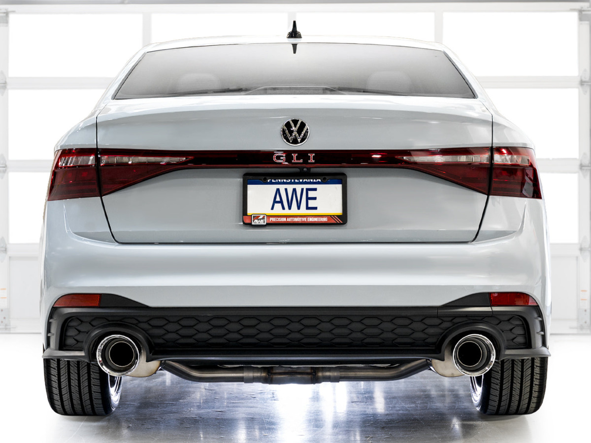 AWE Track Exhaust for the 2022+ VW MK8 Jetta GLI
