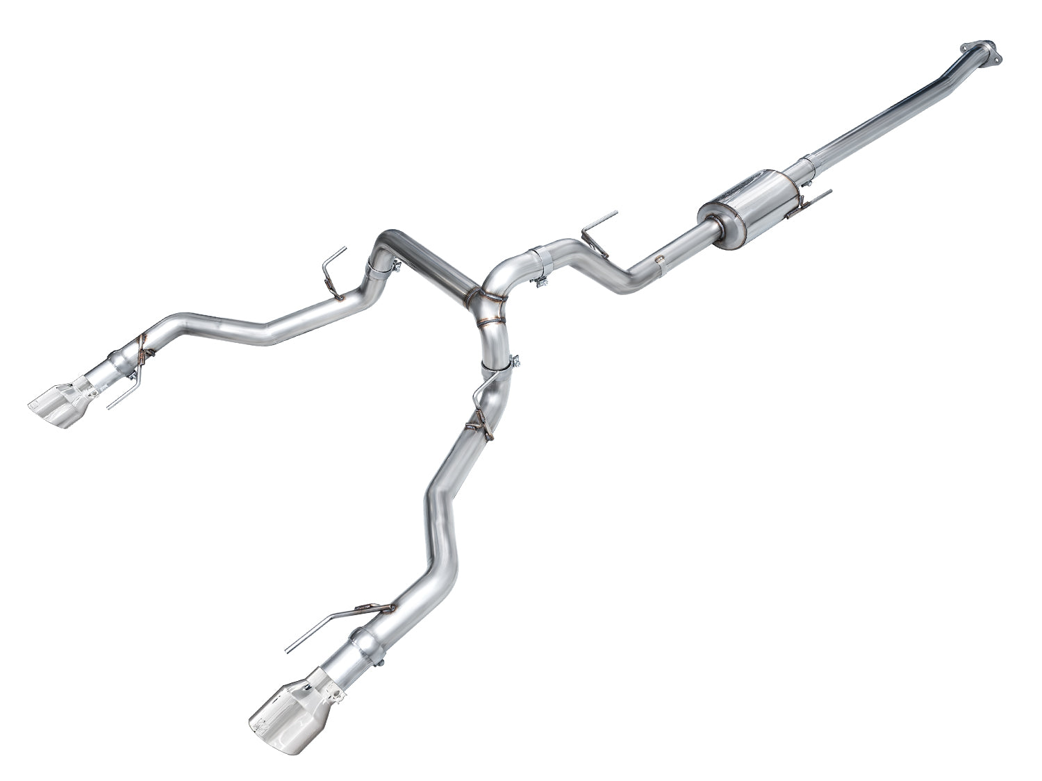 AWE Non-Resonated Exhaust for the 2021-2023 Ford F-150 Tremor 2.7/3.5L