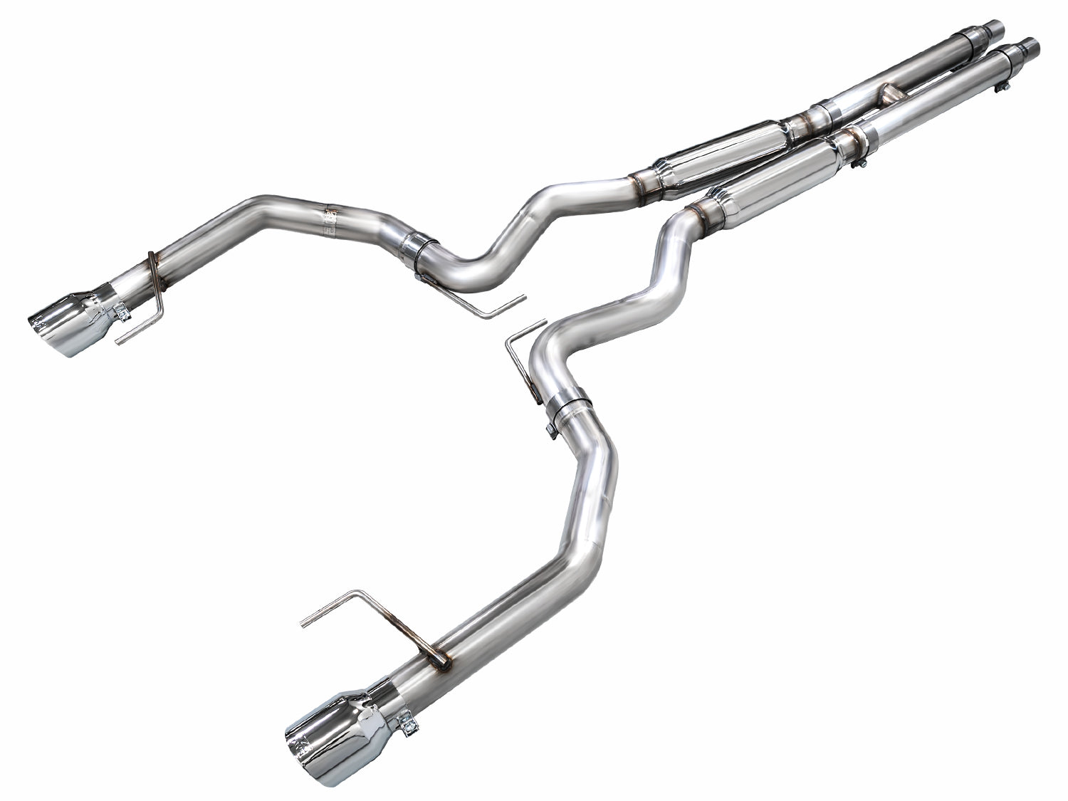 AWE Track S650 GT Dual Chrome Silver (1)