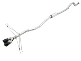 AWE Non-Resonated Downpipe for the 2016-2021 Honda Civic Si (10th Gen)