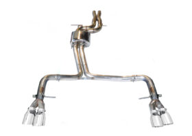 AWE Resonated Downpipe for the 2018-2024 B9 Audi S4