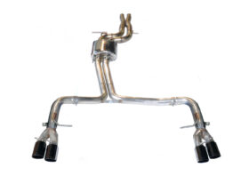 AWE Resonated Downpipe for the 2018-2024 B9 Audi S4