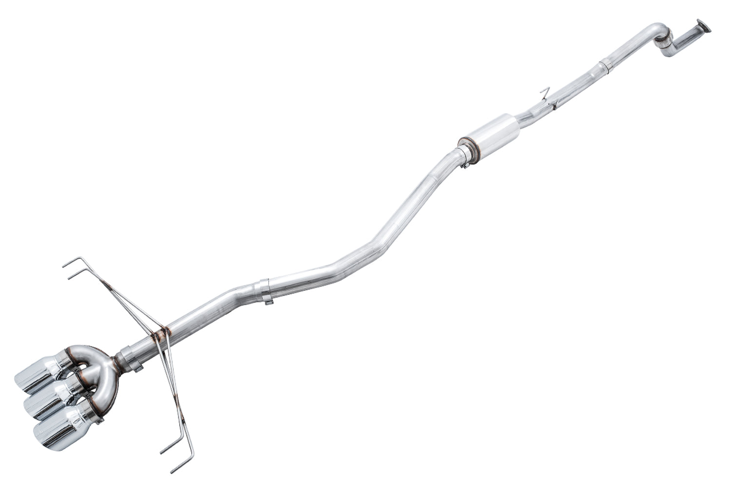 AWE Resonated Downpipe for the 2017-2021 FK8 Honda Civic Type R