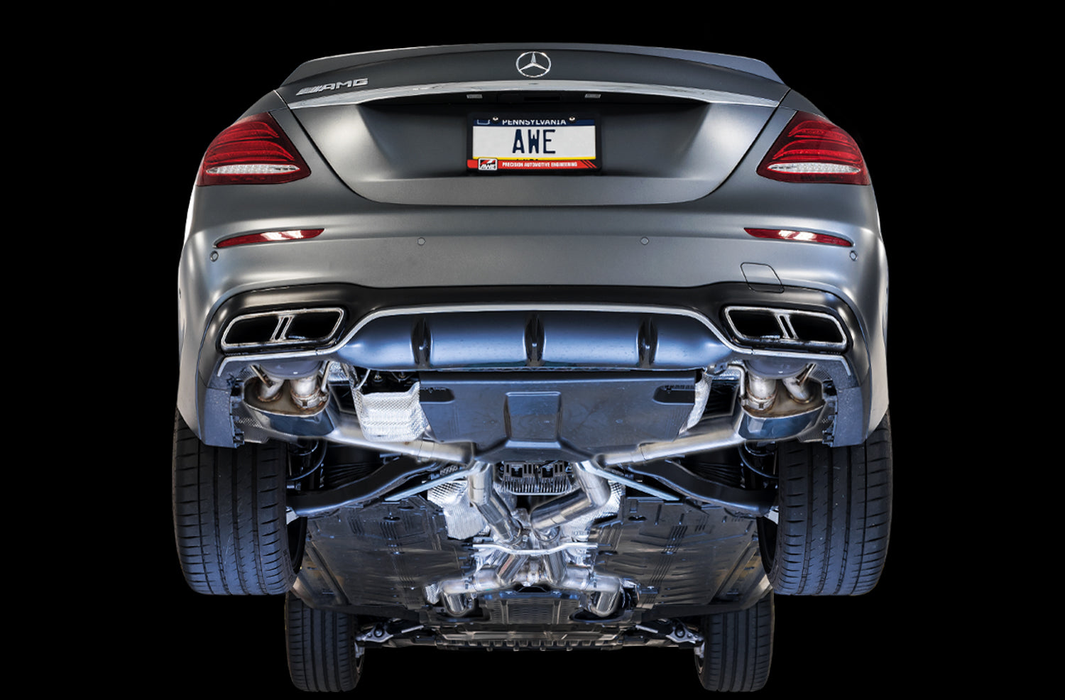 AWE Exhaust for the 2017-2018 Mercedes-AMG E63
