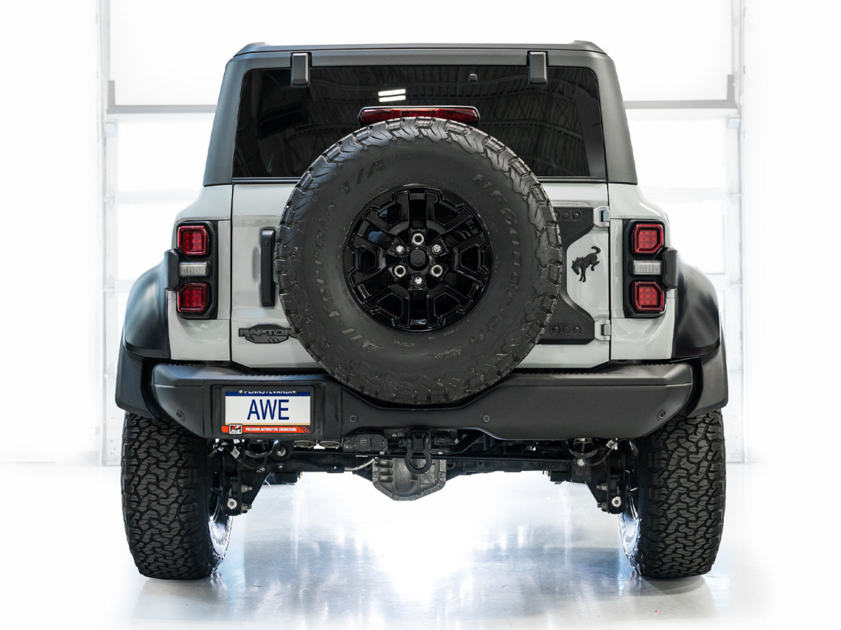 AWE SwitchPath™ Cat-Back Exhaust — 2022-2025 Ford Bronco Raptor — image 1