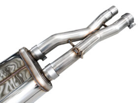 AWE SwitchPath Cat-Back for Gen 3 Ford Raptor — Chrome Silver tips (3)