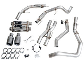 AWE SwitchPath Cat-Back for Gen 3 Ford Raptor — Chrome Silver tips (6)