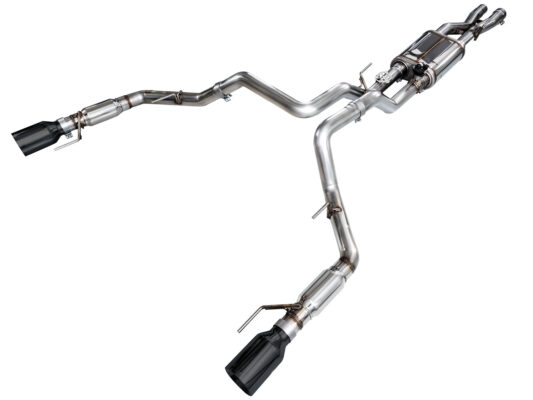 2021-2025 Gen 3 Ford Raptor (Diamond Black Tips) — AWE SwitchPath™ Cat-Back Exhaust