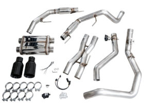 AWE SwitchPath Cat-Back for Gen 3 Ford Raptor — Diamond Black tips (6)