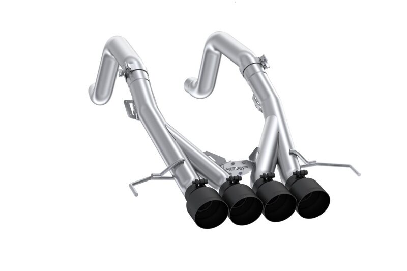 MBRP 2014-2019 Chevrolet Corvette Stingray 6.2L 3-Inch Axle-Back Muffler Bypass - Race Profile, T304 Stainless
