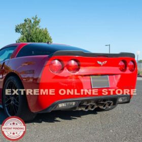 EOS 2005-2013 Corvette C6 ZR1 Extended Rear Carbon Fiber Trunk Spoiler - image 3