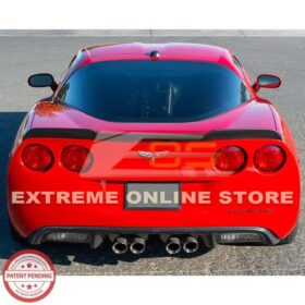 EOS 2005-2013 Corvette C6 ZR1 Extended Rear Carbon Fiber Trunk Spoiler - image 5