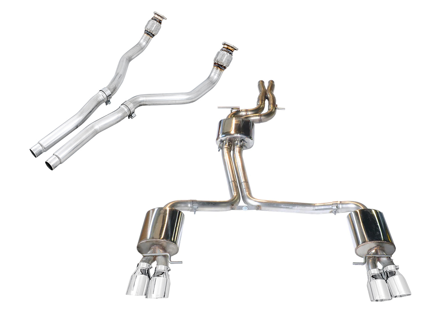 AWE Touring Edition Exhaust for the 2010-2016 B8 Audi S5 Cabriolet