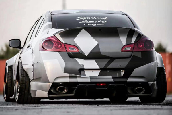 DarwinPRO 2010-2013 Infiniti G25 G37 Sedan BKSS Style Rear Diffuser