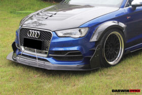 DarwinPRO 2013-2016 Audi S3 & A3 Sline 8V.1 Sedan and Sportback BKSS Style Front Lip with Under Board - image 6