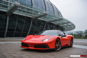 DarwinPRO 2010-2015 Ferrari 458 Italia and Spider Carbon Fiber Hood and Partial Carbon Fiber Front bumper DarwinPRO (BKSS Design) - image 10
