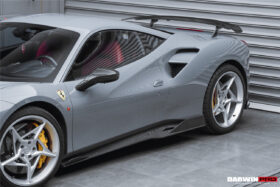 DarwinPRO 2015-2020 Ferrari 488 GTB & Spider iMP-Performance Carbon Fiber Side Skirts Under Board - image 5