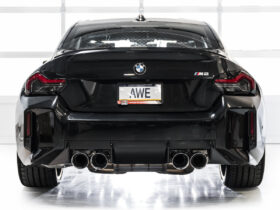 2023+ BMW G87 M2 (S58 3.0L Turbo I6) — AWE Track Cat-Back Ex