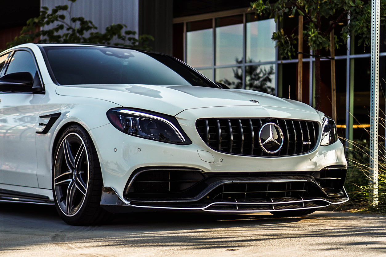 DarwinPRO 2015-2021 Mercedes Benz W205 C63 S AMG Sedan BR Style Front Lip
