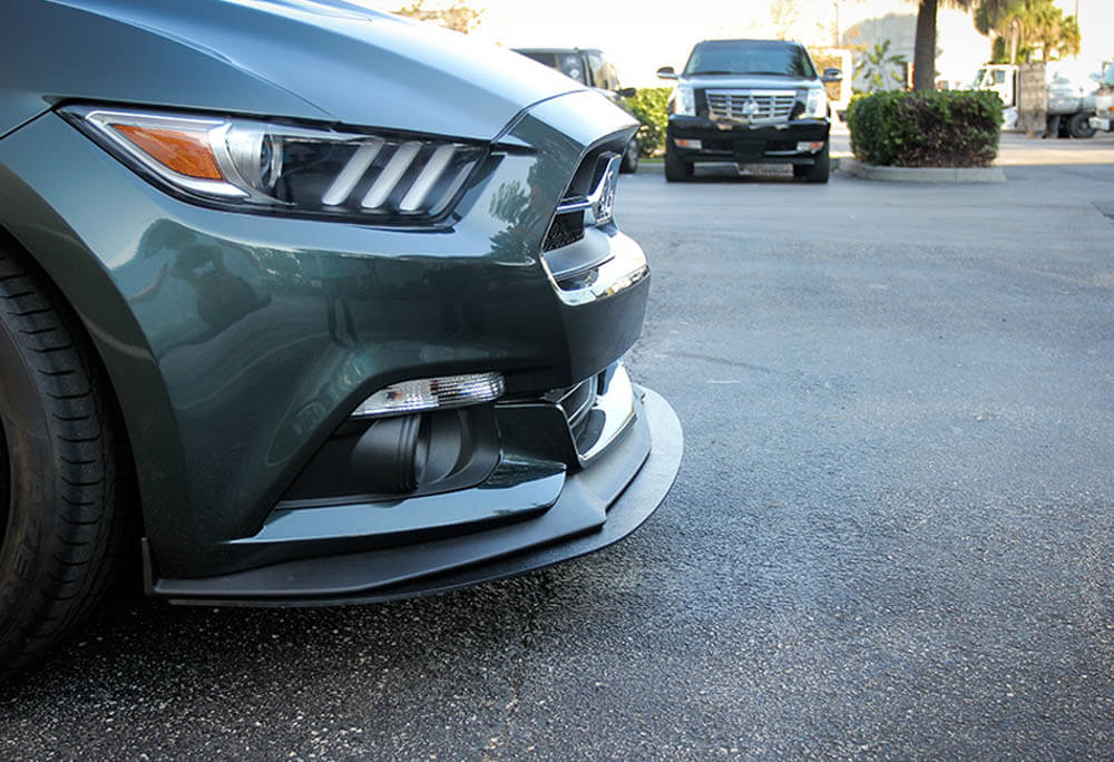 2015-2017 Ford Mustang Bullitt/GT – Steeda Street Front Chin Splitter - PP (2)