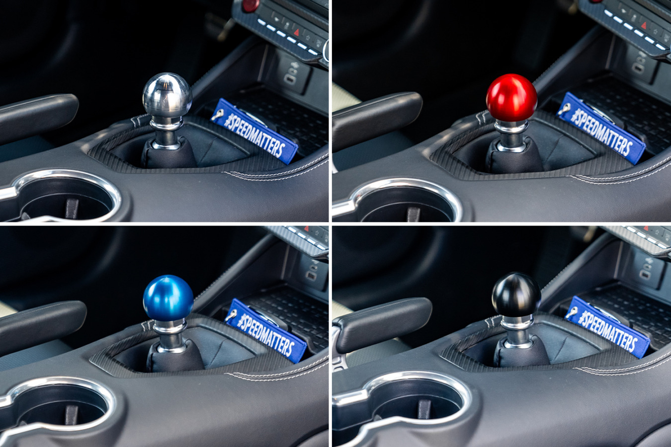 2015-2026 Ford Mustang – Steeda Billet Aluminum Shift Knob (2)