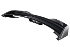 2024-2026 Ford Mustang Dark Horse/GT/EcoBoost – Steeda HP Style Spoiler w/ Carbon Fiber Gurney Flap