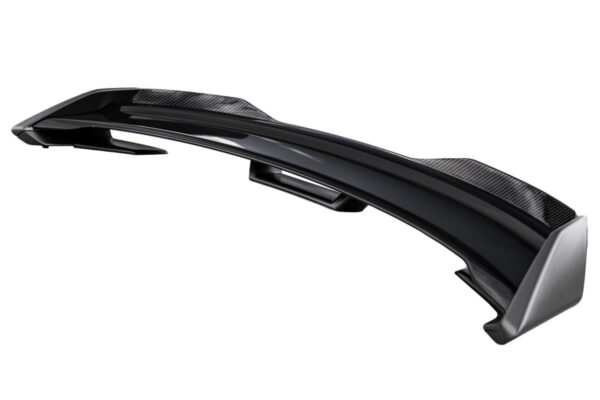 2024-2026 Ford Mustang Dark Horse/GT/EcoBoost – Steeda HP Style Spoiler w/ Carbon Fiber Gurney Flap