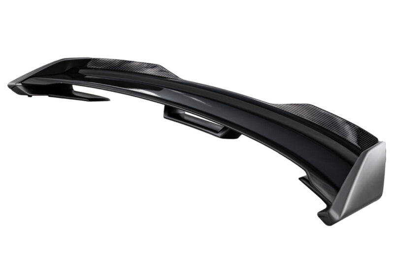 2024-2026 Ford Mustang Dark Horse/GT/EcoBoost – Steeda HP Style Spoiler w/ Carbon Fiber Gurney Flap