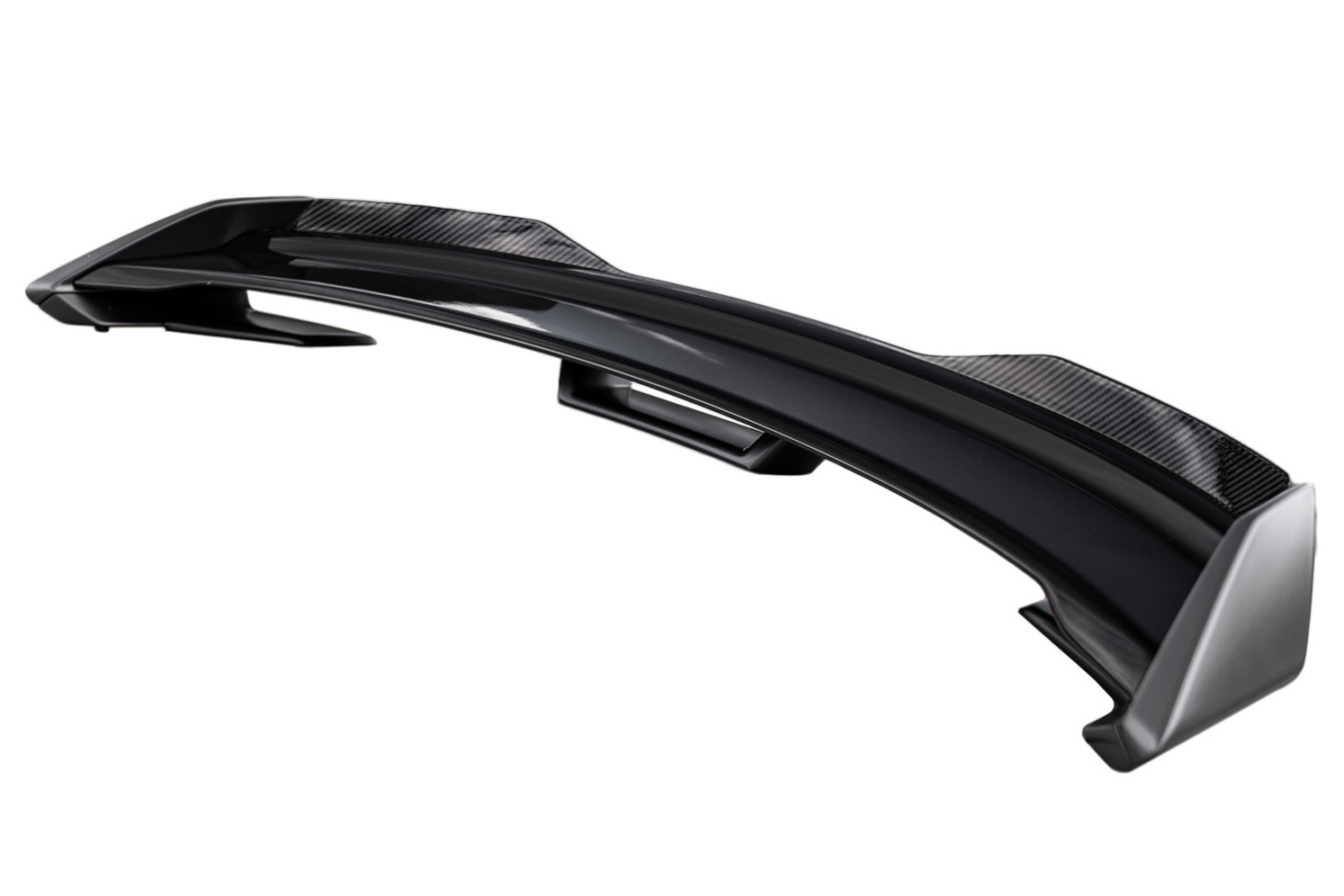2024-2026 Ford Mustang Dark Horse/GT/EcoBoost – Steeda HP Style Spoiler w/ Carbon Fiber Gurney Flap