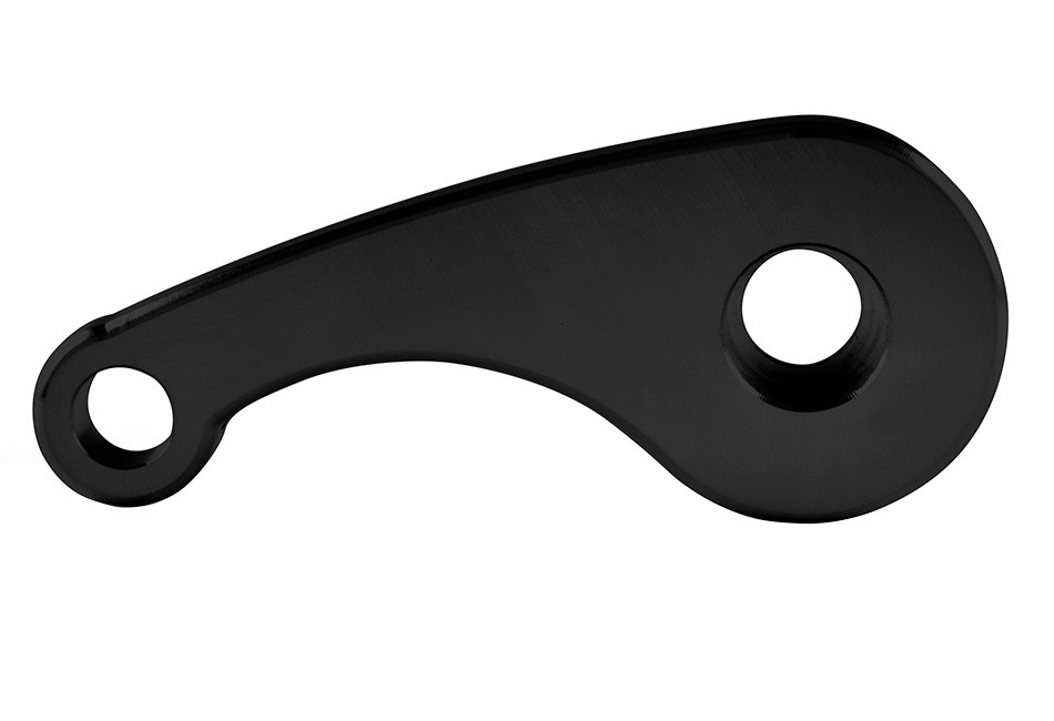 2013-2021 Ford Fusion – Steeda Black Anodized Billet Aluminum Interior Hood Latch Release Lever (2)