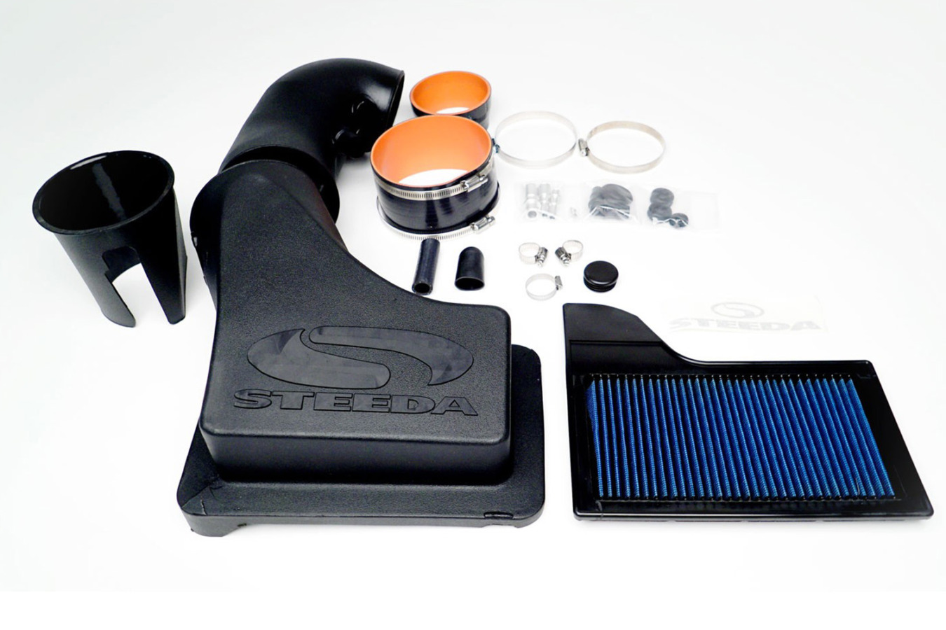 2015-2023 Ford Mustang GT – Steeda HARDCORE MaxFlow Closed Cold Air Intake