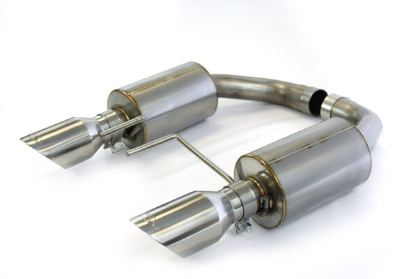 2015-2017 Ford Mustang GT – Steeda Axle-Back Exhaust 5.0L Coyote - Aggressive Tone