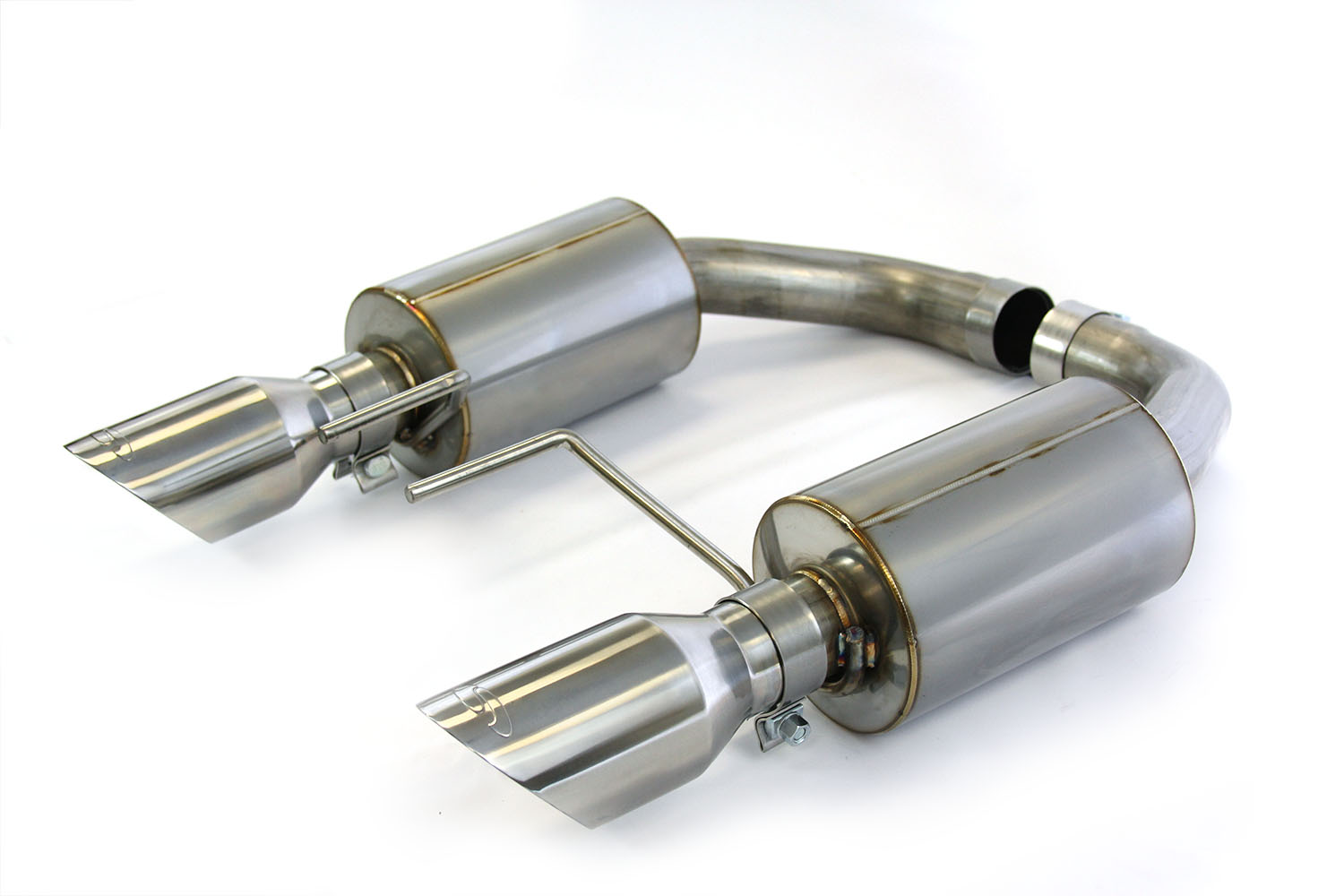2015-2017 Ford Mustang GT – Steeda Axle-Back Exhaust 5.0L Coyote - Aggressive Tone