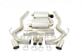 2015-2026 Ford Mustang GT – Steeda 5.0L Coyote 3" Cat-Back Exhaust System - 304 Stainless (8)