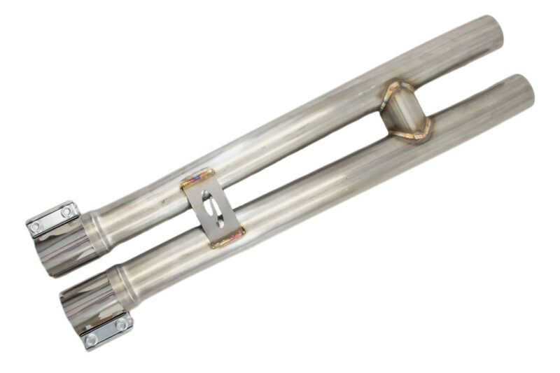 2015-2023 Ford Mustang GT350 – Steeda Shelby 304 Stainless Resonator Delete H-Pipe