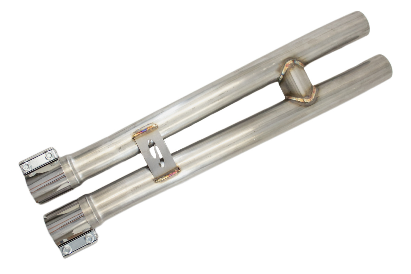 2015-2023 Ford Mustang GT350 – Steeda Shelby 304 Stainless Resonator Delete H-Pipe