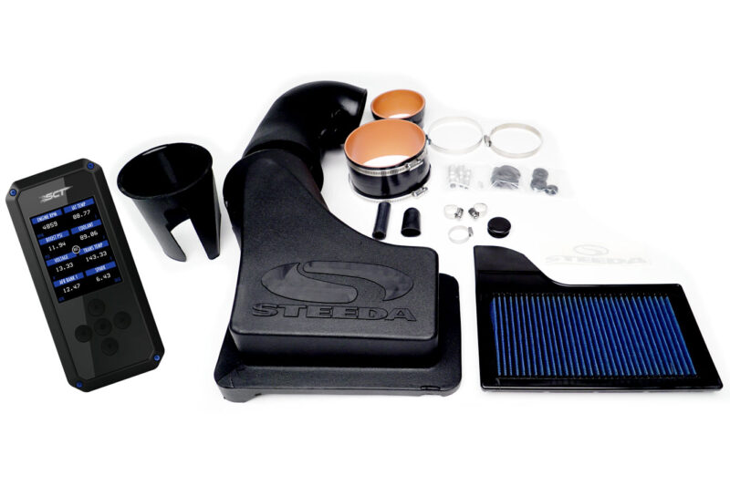2018-2023 Ford Mustang Bullitt/GT – Steeda HARDCORE MaxFlow Closed Cold Air Intake Power Pack - BDX
