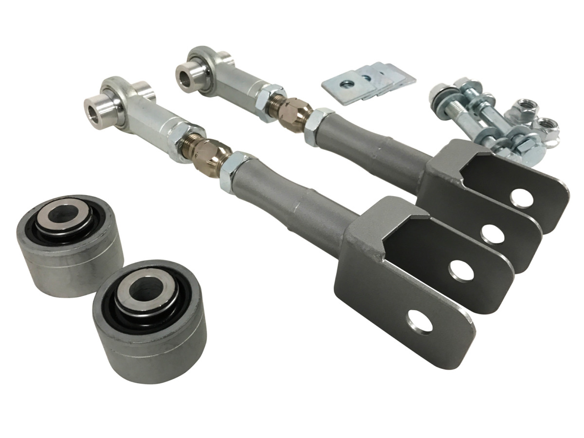 2015-2023 Ford Mustang GT/EcoBoost/V6 – Steeda Toe Link Kit W/ Knuckle To Toe Link Bearing Assembly (2)