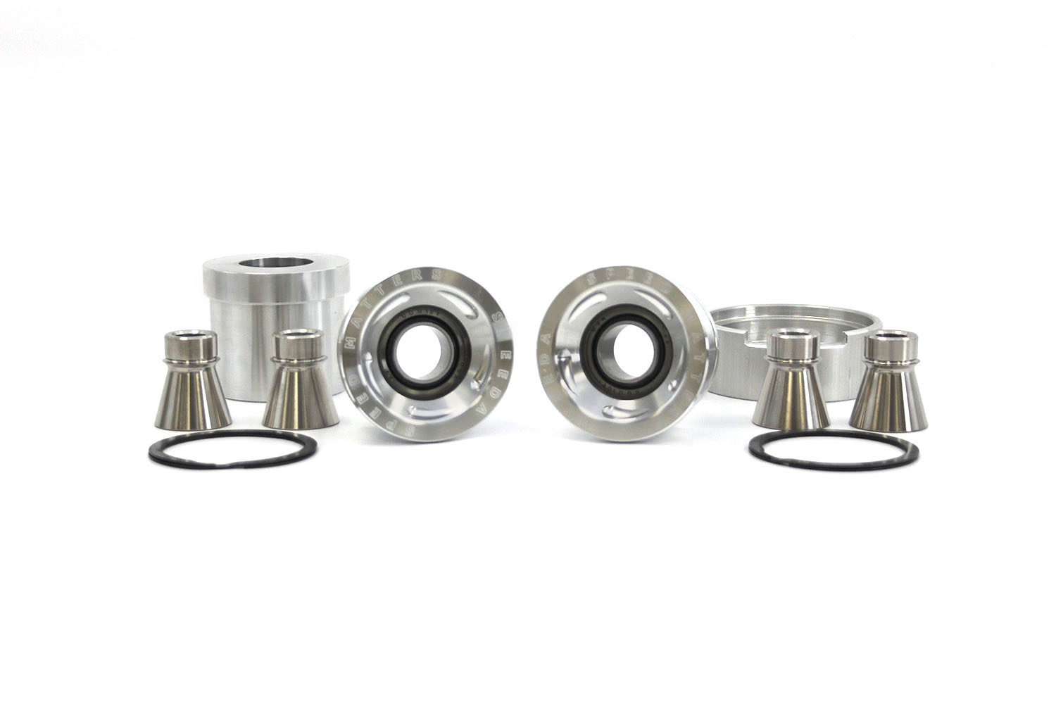 2024-2026 Ford Mustang Dark Horse/GT/EcoBoost – Steeda Front Control Arm Spherical Bearing Kit (2)